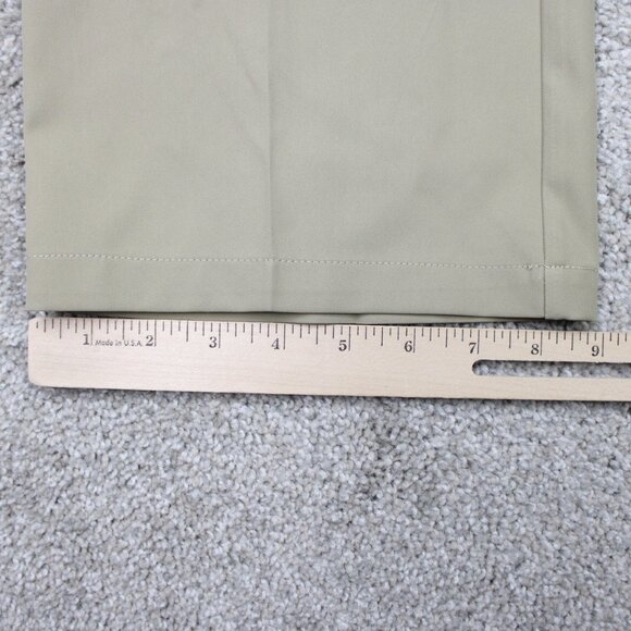 Haggar H26 Performance Pants NWT Mens 34x30 Beige Classic Fit Non-Iron Stretch - Picture 5 of 15
